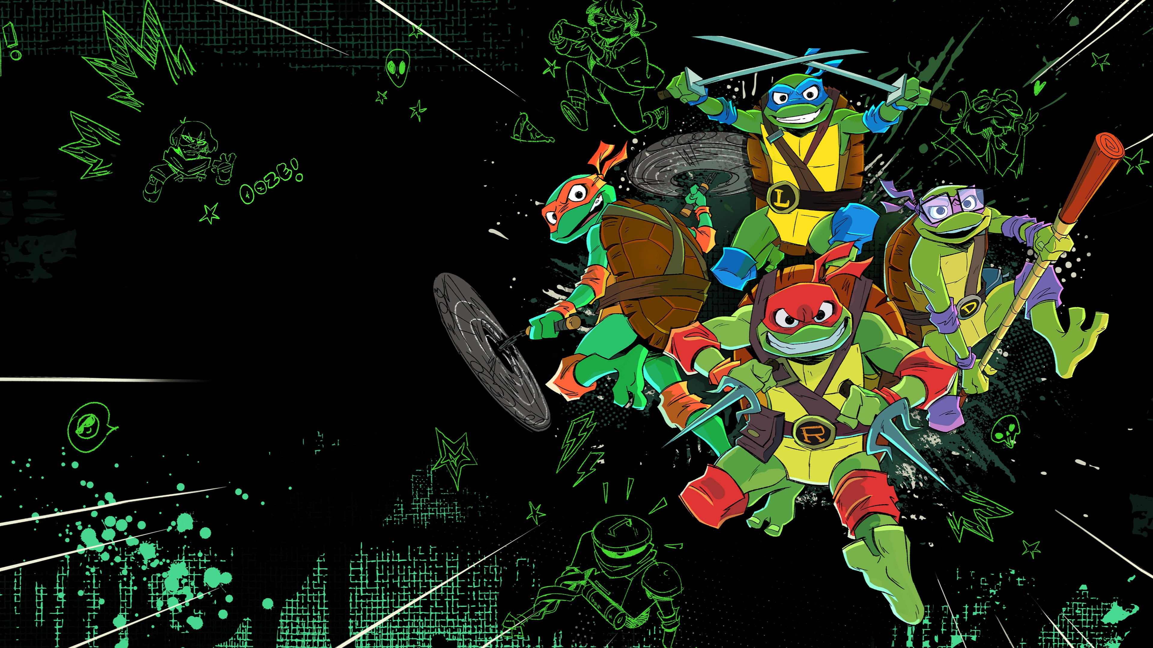 Pozadina za film Tales of the Teenage Mutant Ninja Turtles