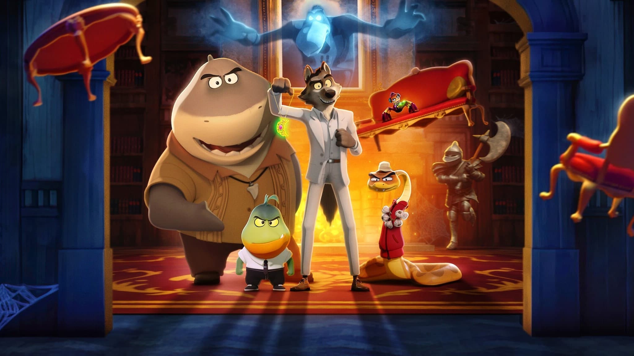 Pozadina za film The Bad Guys: Haunted Heist