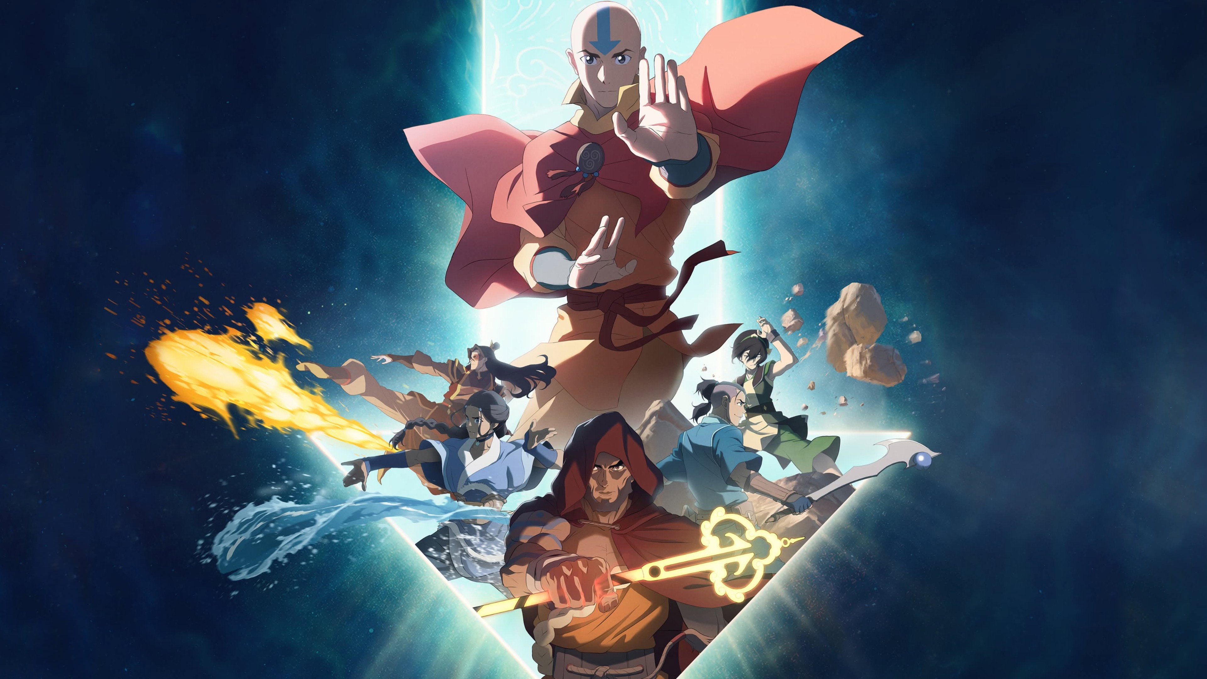 Pozadina za film Avatar Aang: The Last Airbender