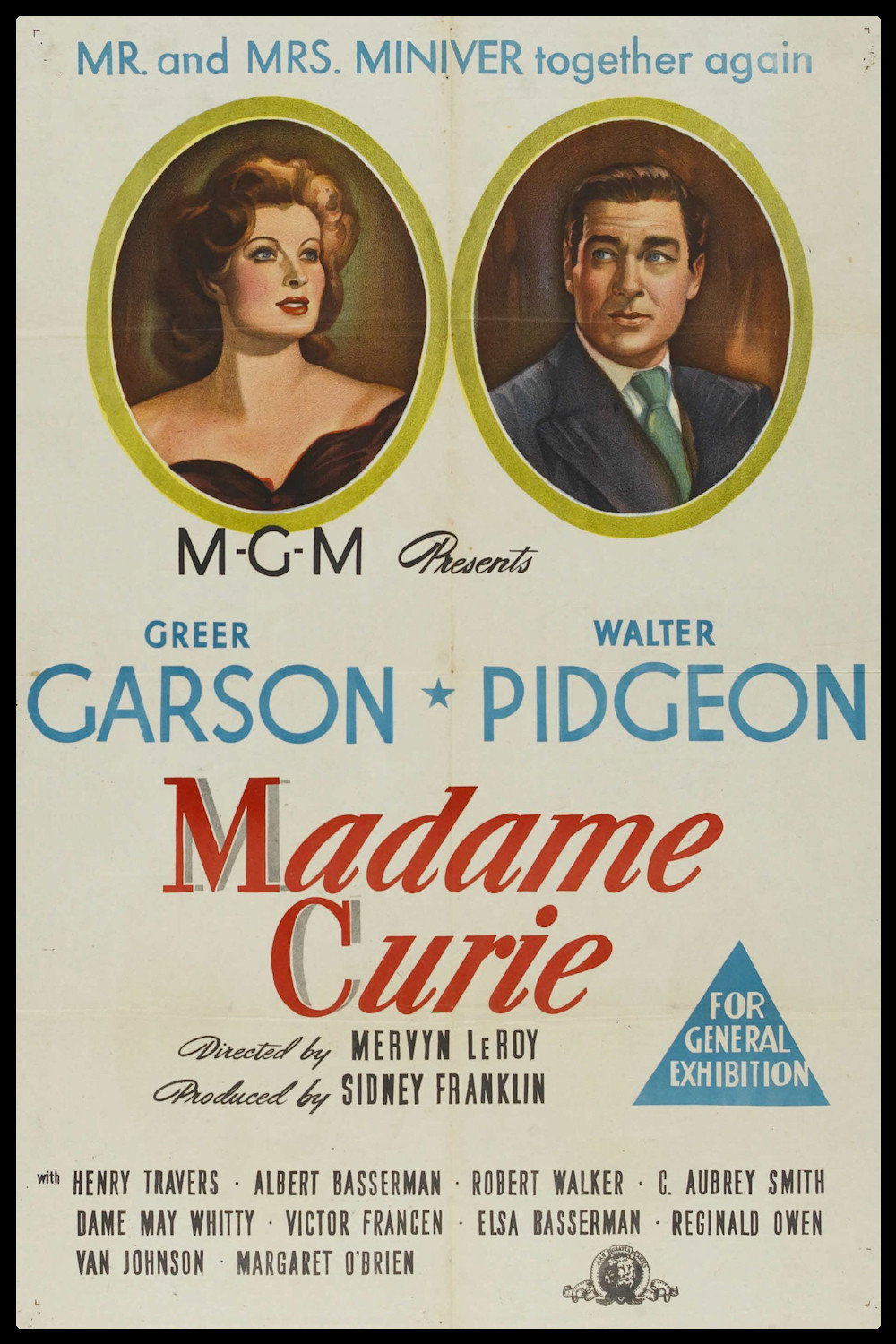 Poster za film Madame Curie