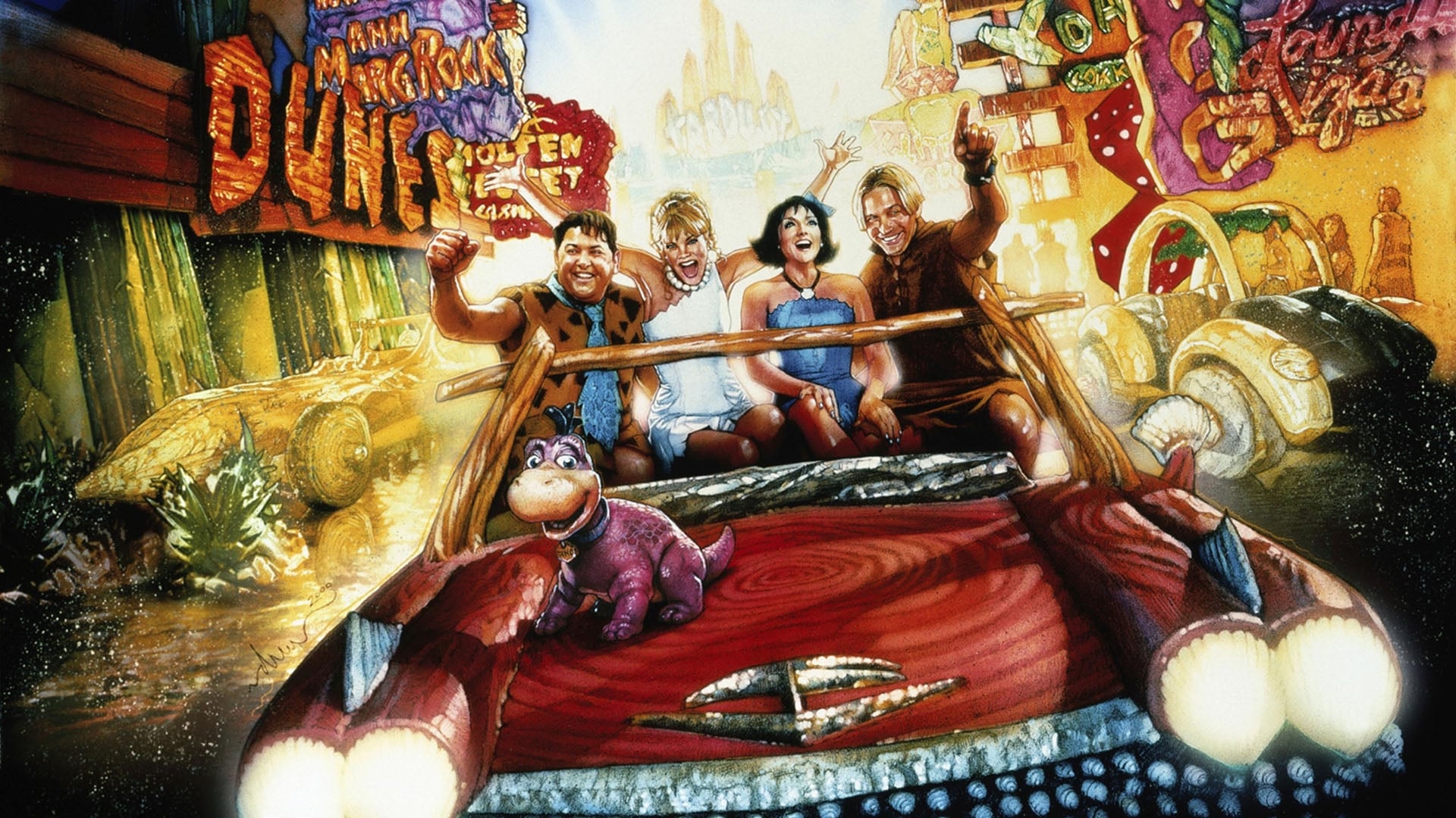 Pozadina za film The Flintstones in Viva Rock Vegas