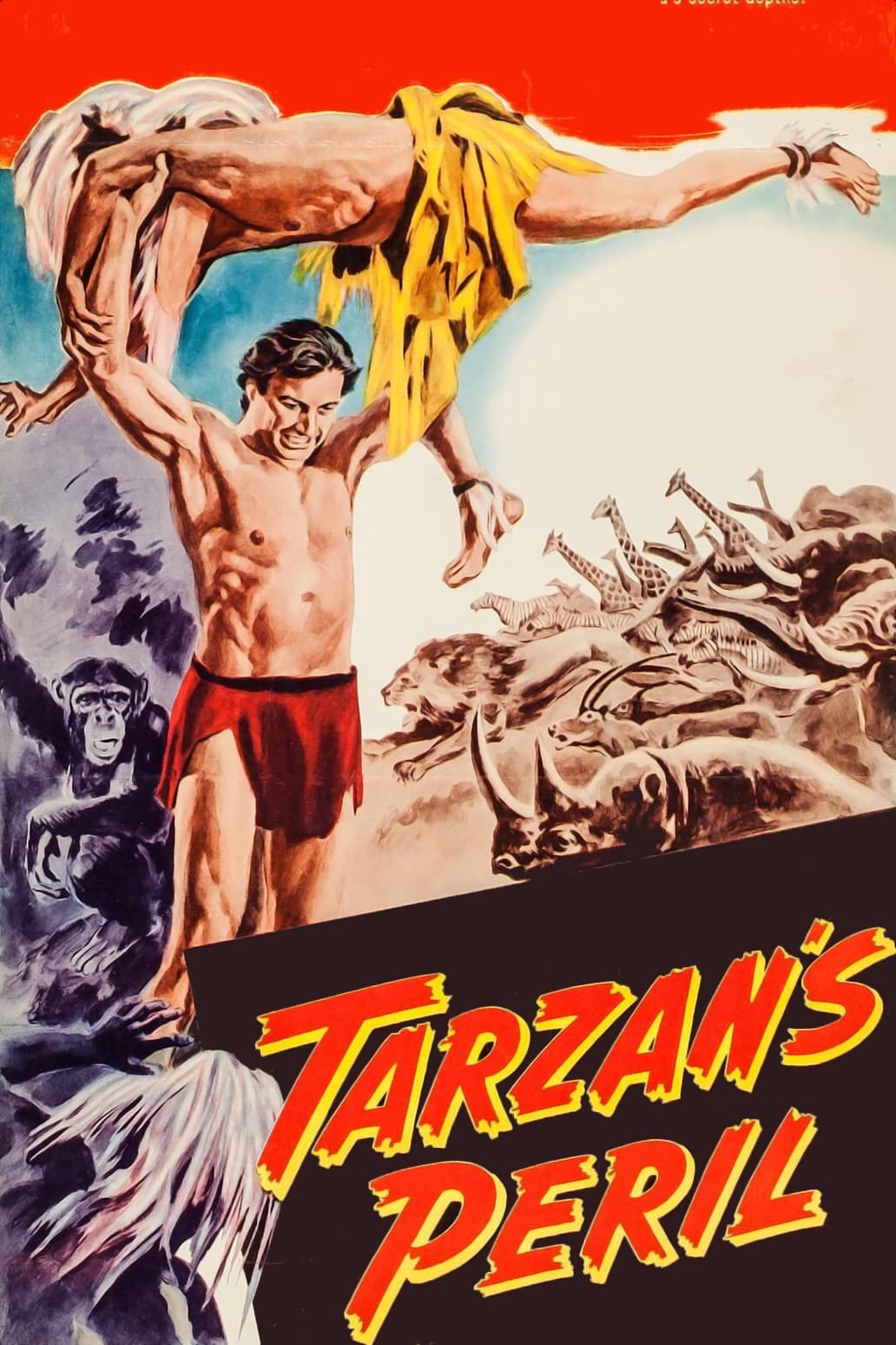 Poster za film Tarzan's Peril
