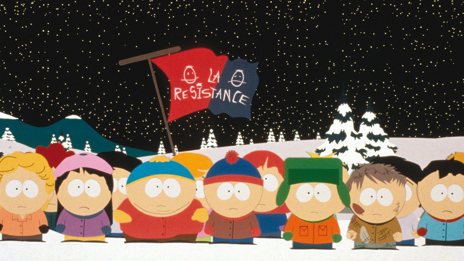 Pozadina za film South Park: Bigger, Longer & Uncut