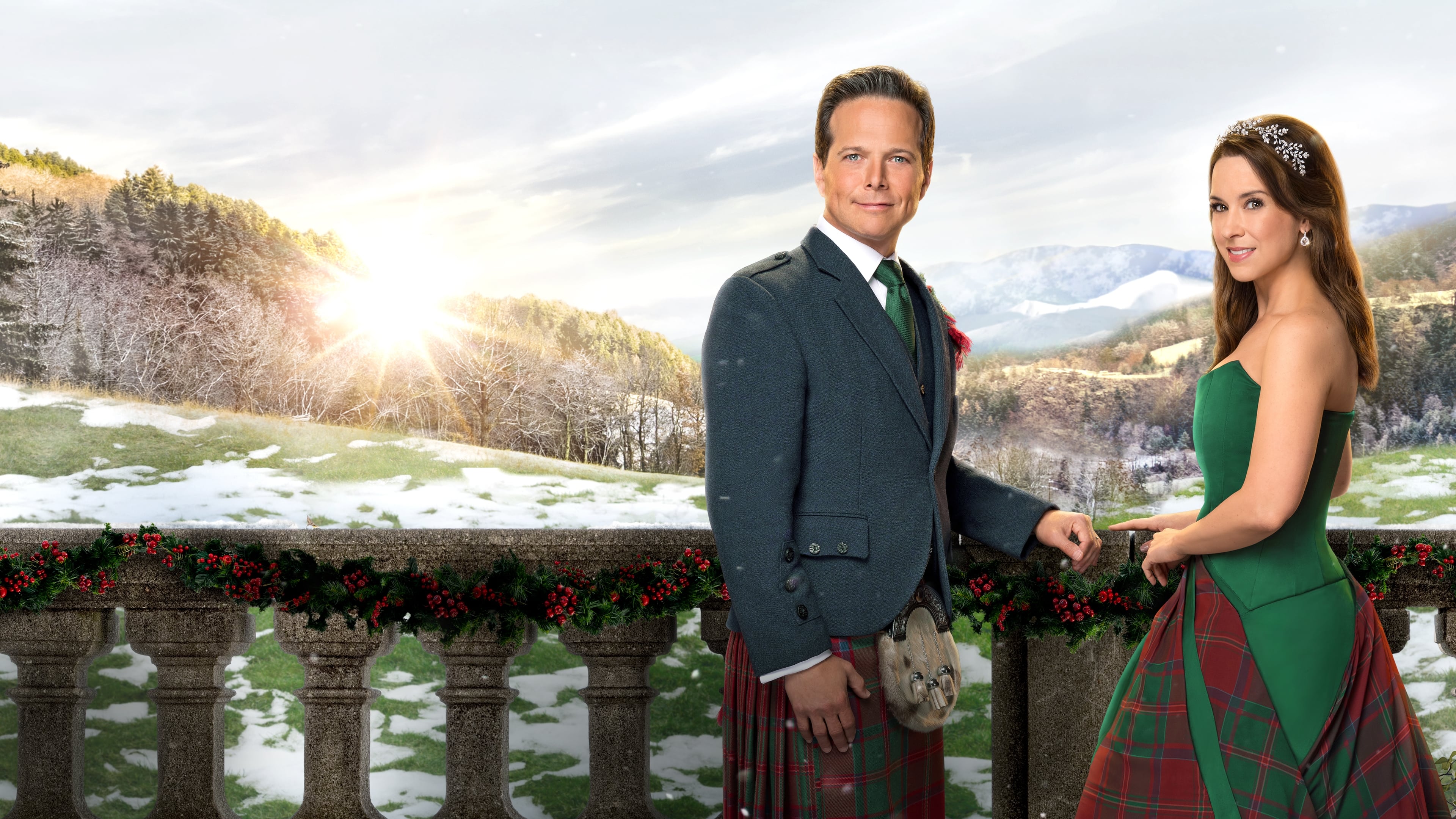 Pozadina za film A Merry Scottish Christmas