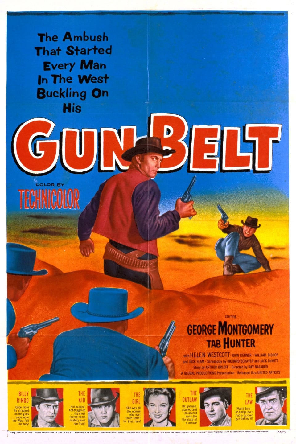 Poster za film Gun Belt