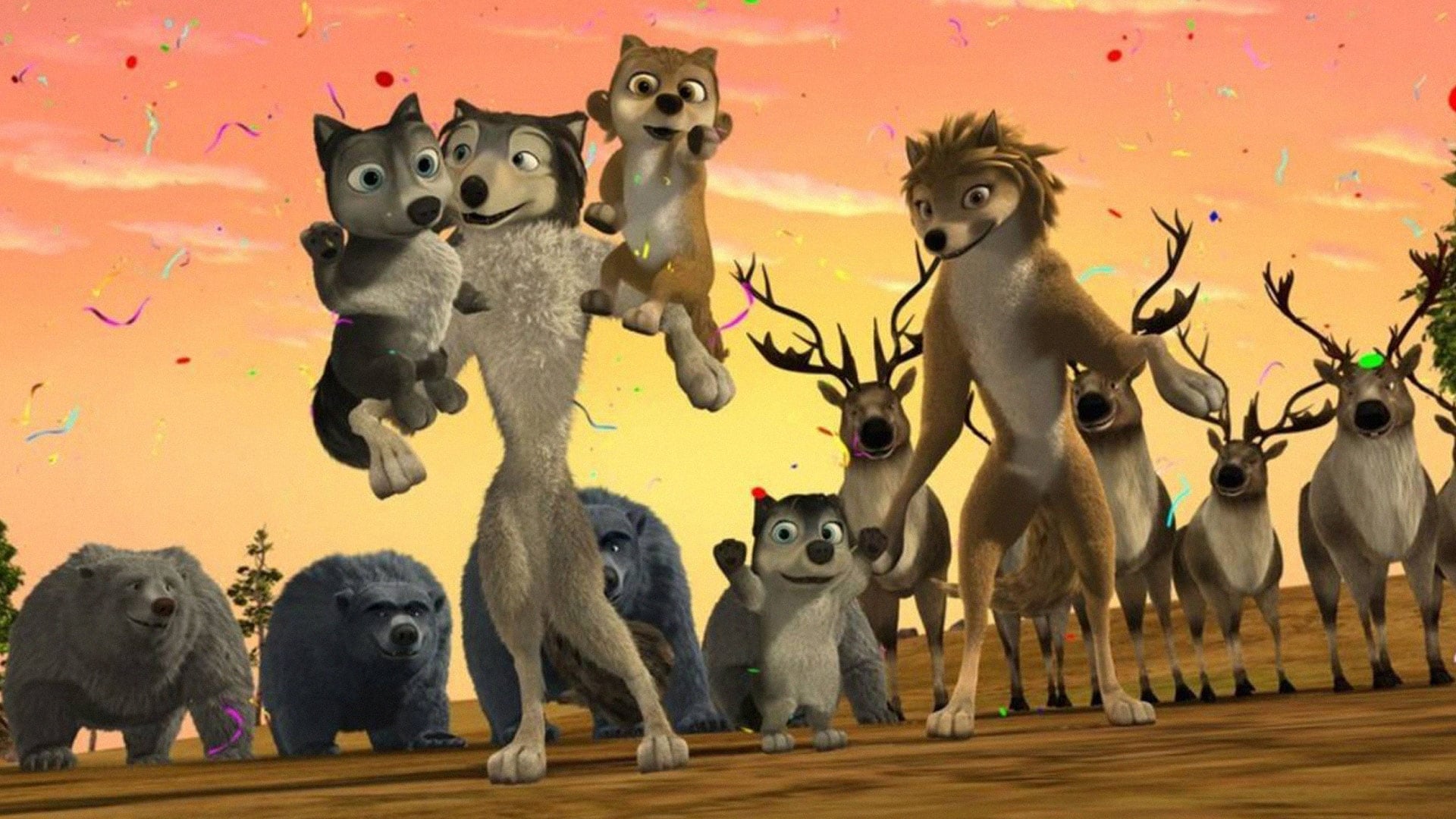 Pozadina za film Alpha and Omega 2: A Howl-iday Adventure