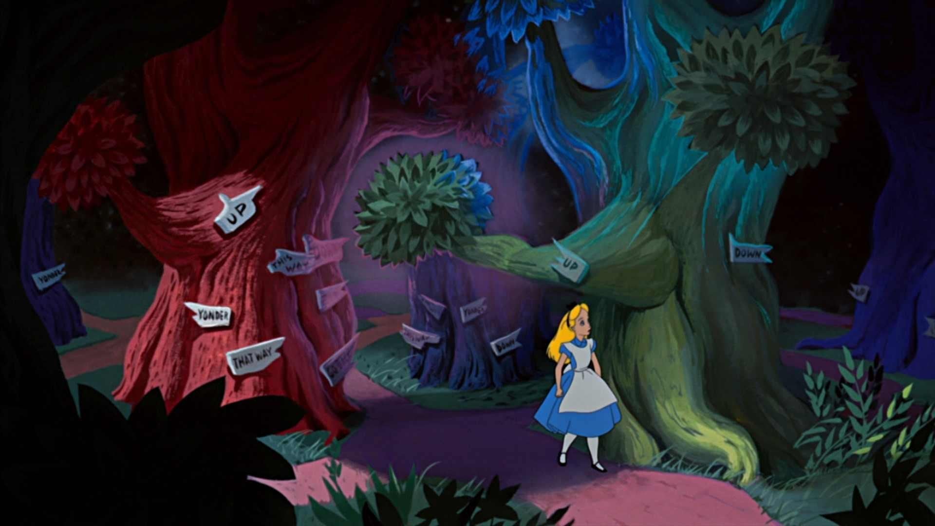 Pozadina za film Alice in Wonderland