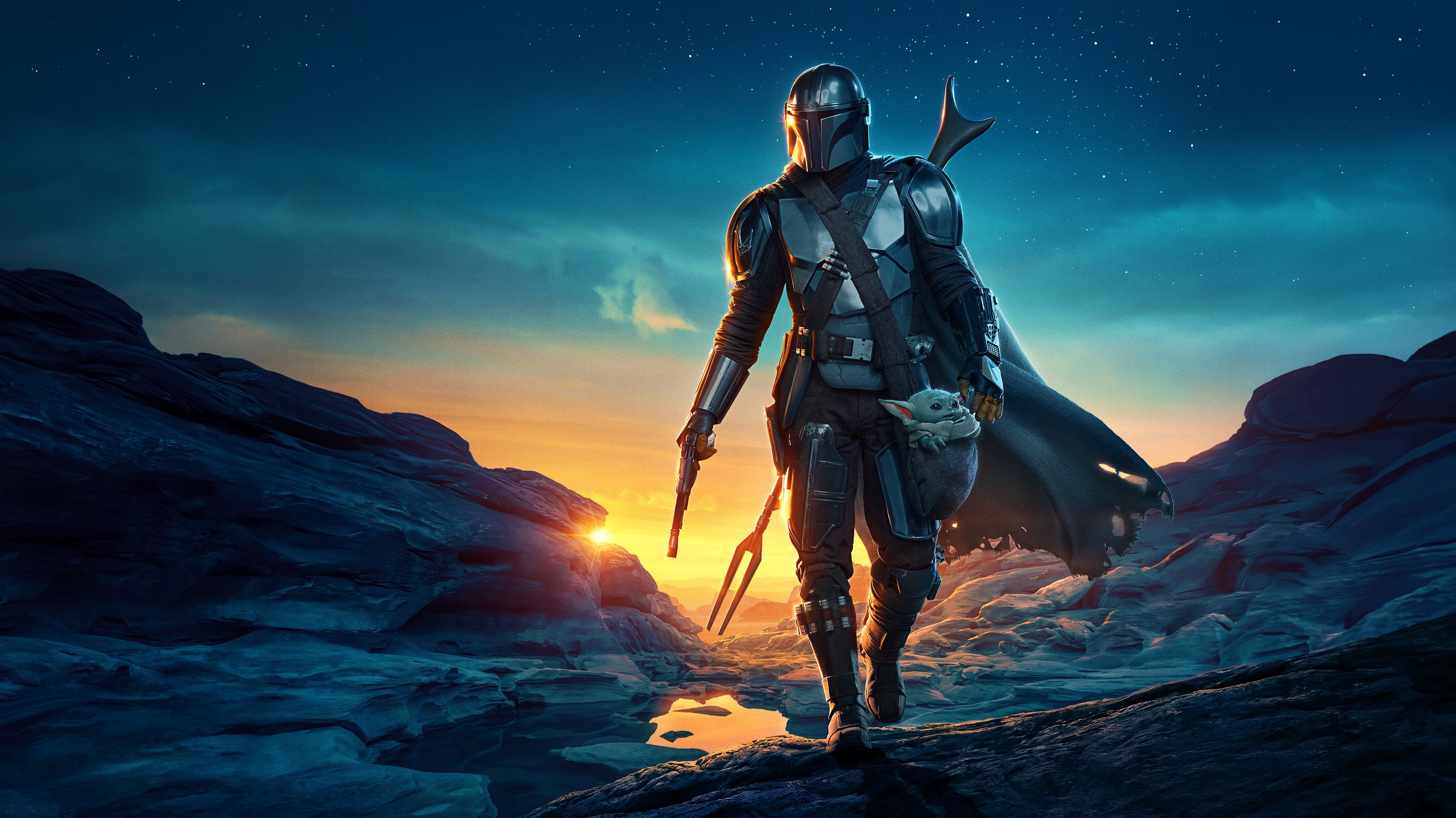 Pozadina za film The Mandalorian