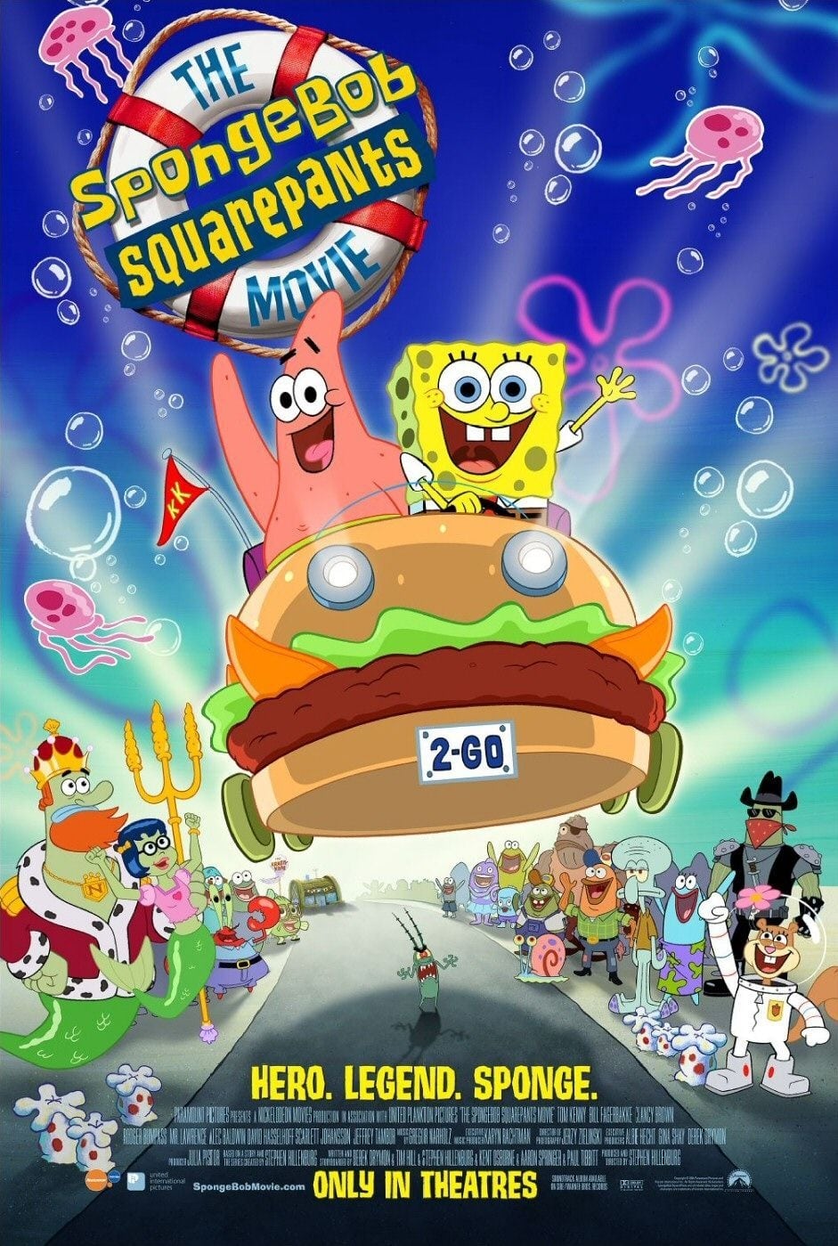 Poster za film The SpongeBob SquarePants Movie