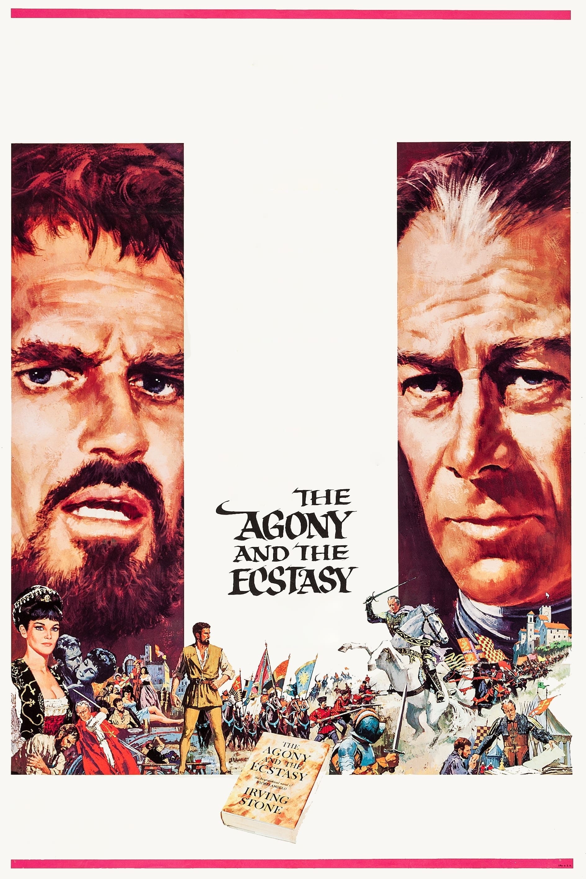 Poster za film The Agony and the Ecstasy