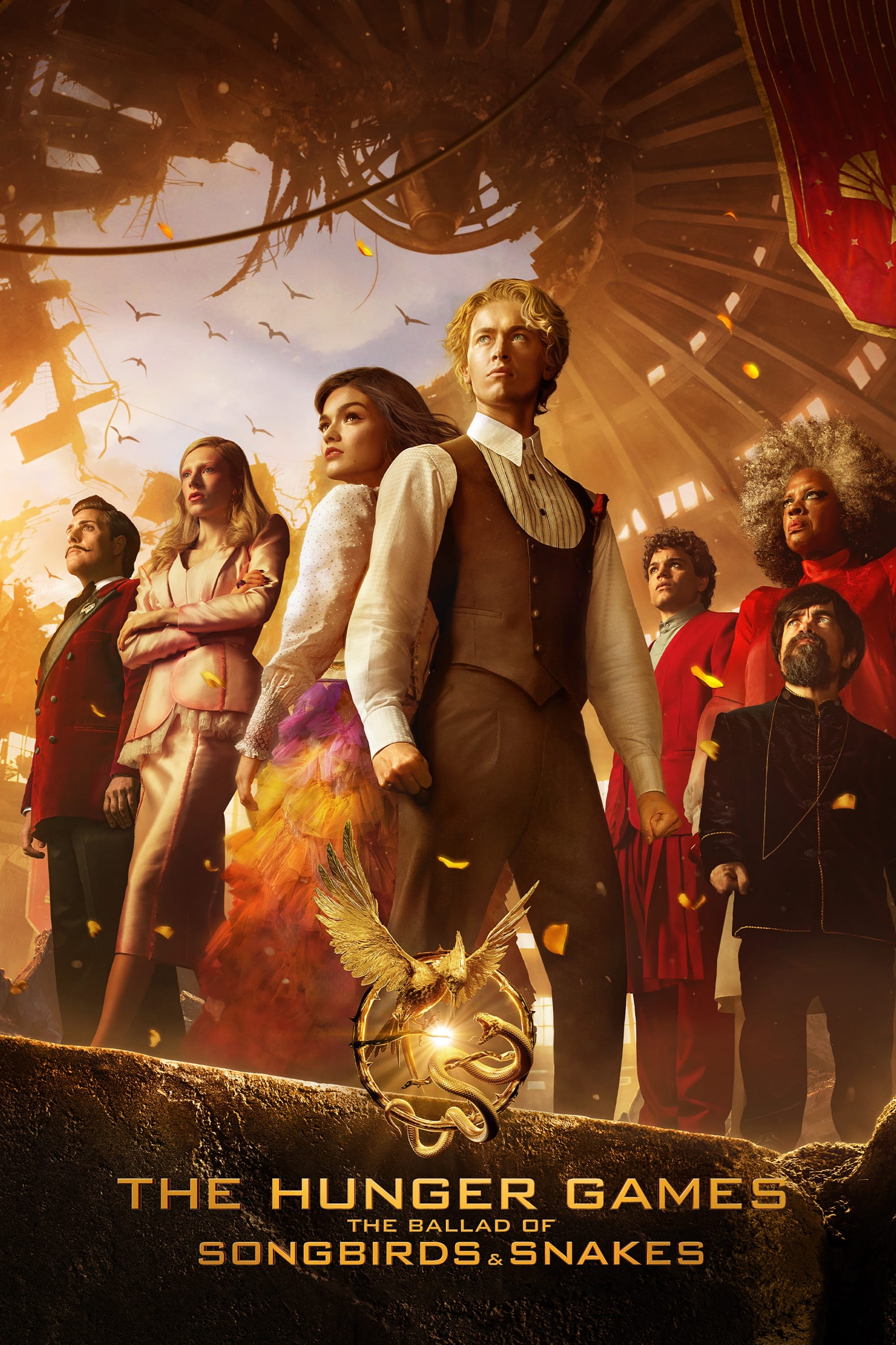 Poster za film The Hunger Games: The Ballad of Songbirds & Snakes