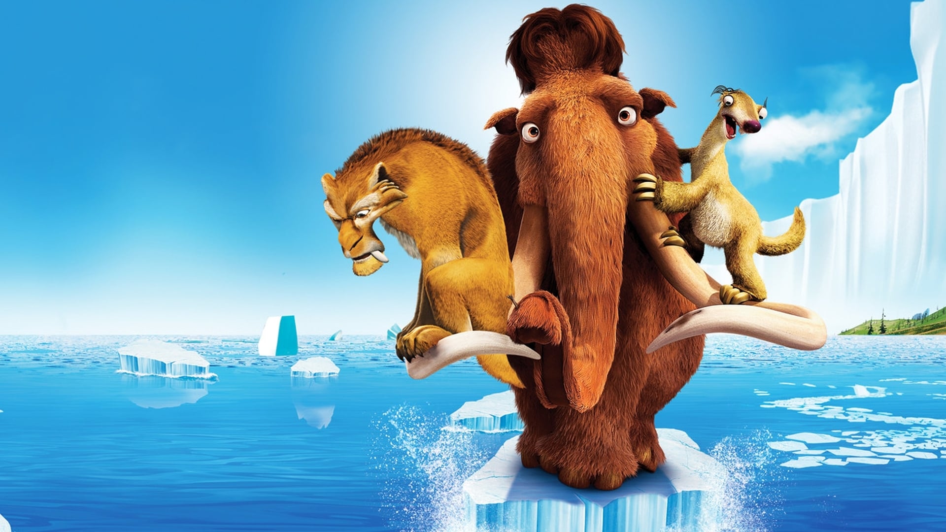 Pozadina za film Ice Age: The Meltdown