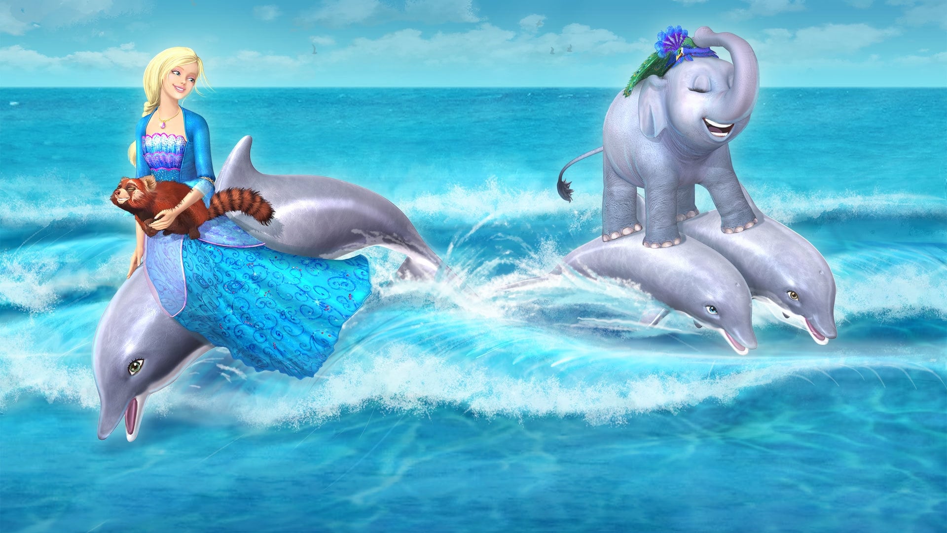 Pozadina za film Barbie as the Island Princess