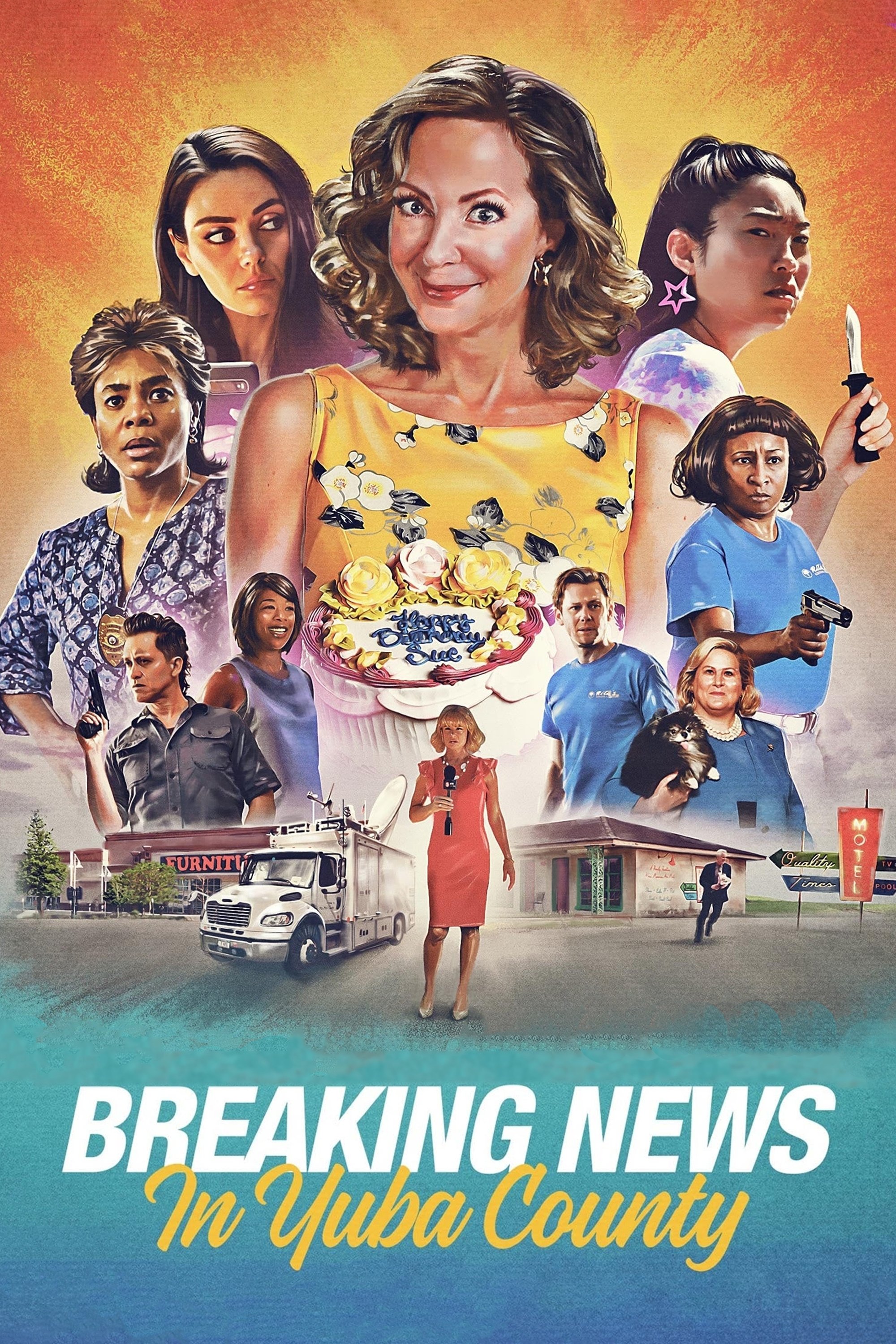Poster za film Breaking News in Yuba County