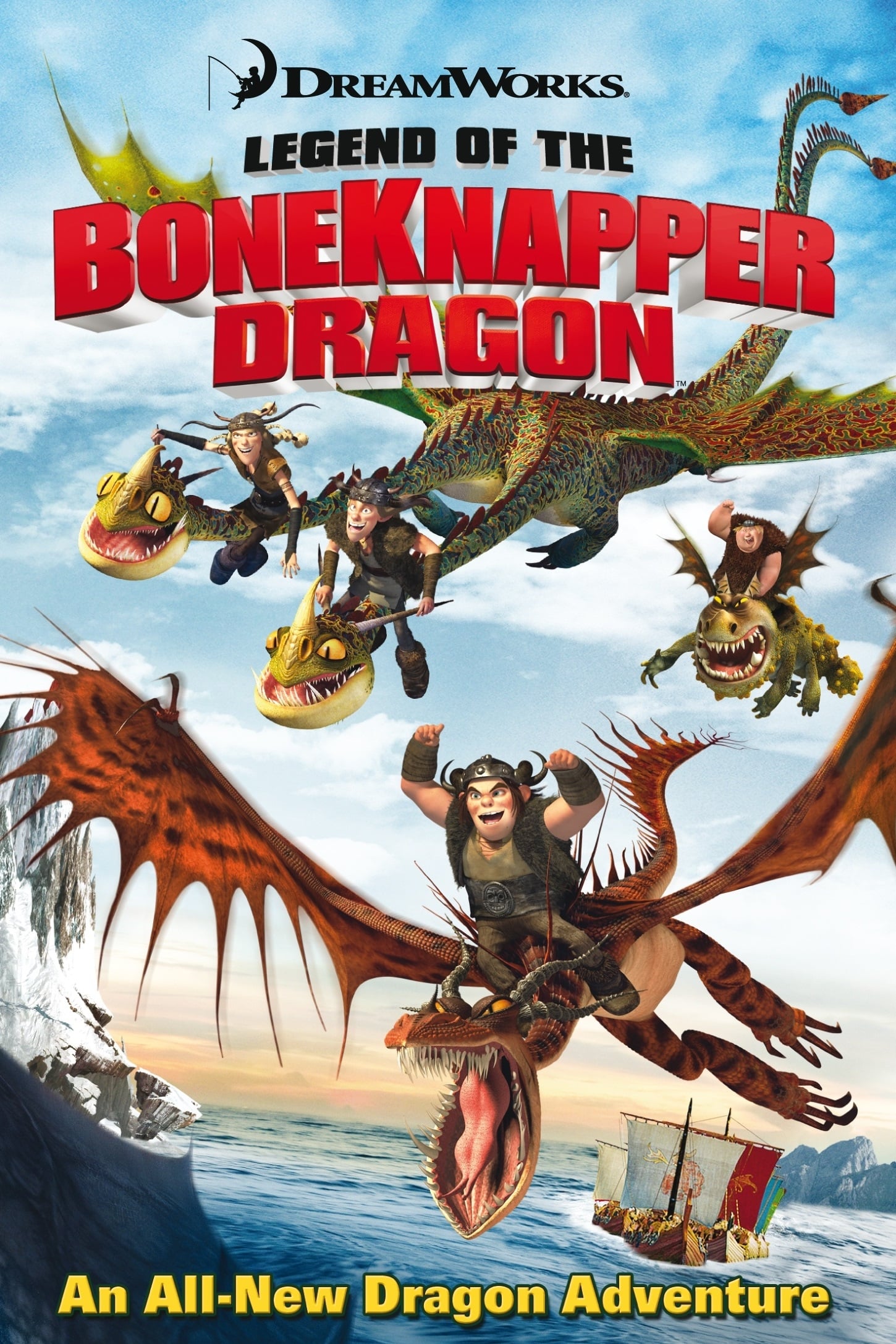 Poster za film Legend of the BoneKnapper Dragon