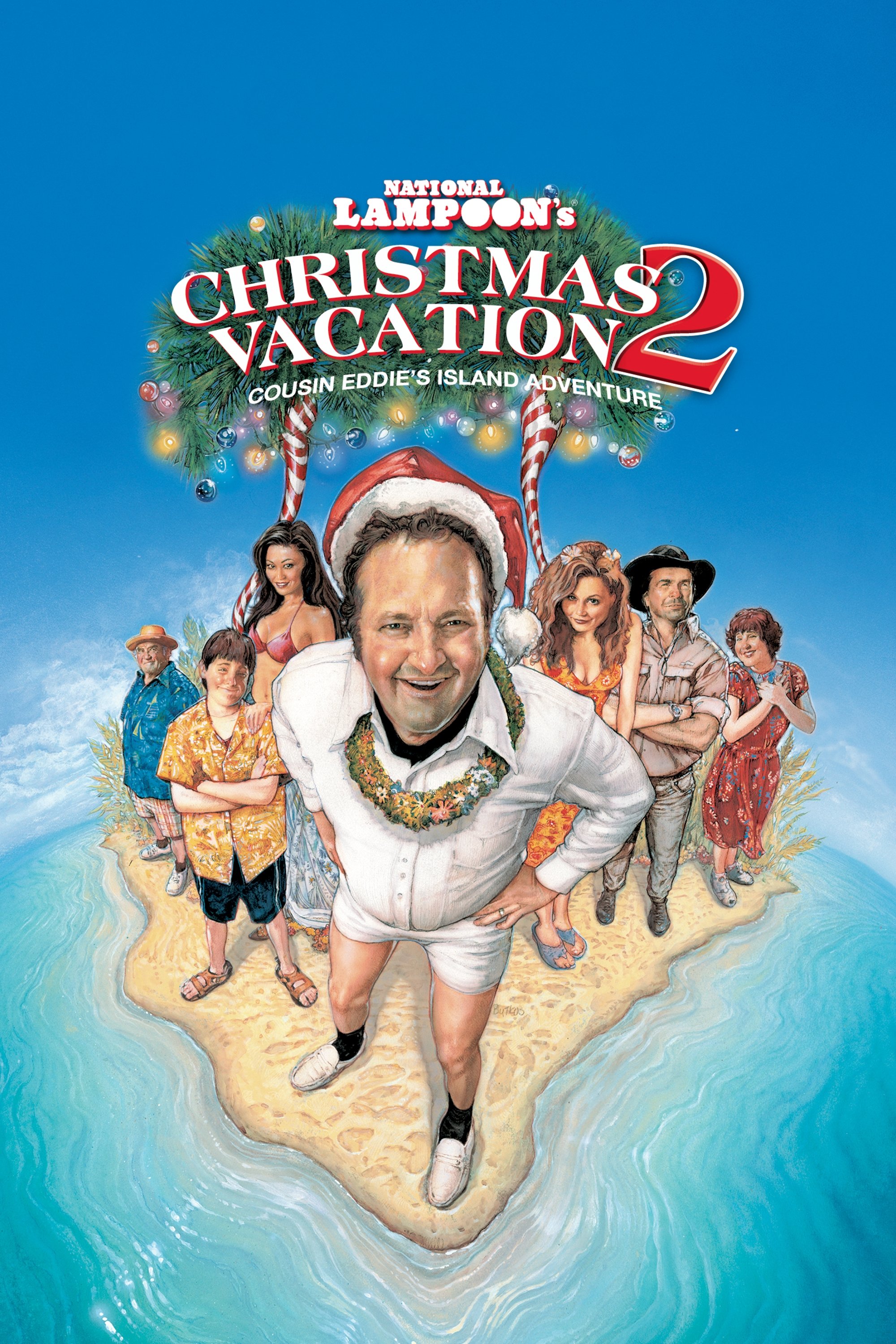 Poster za film Christmas Vacation 2: Cousin Eddie's Island Adventure