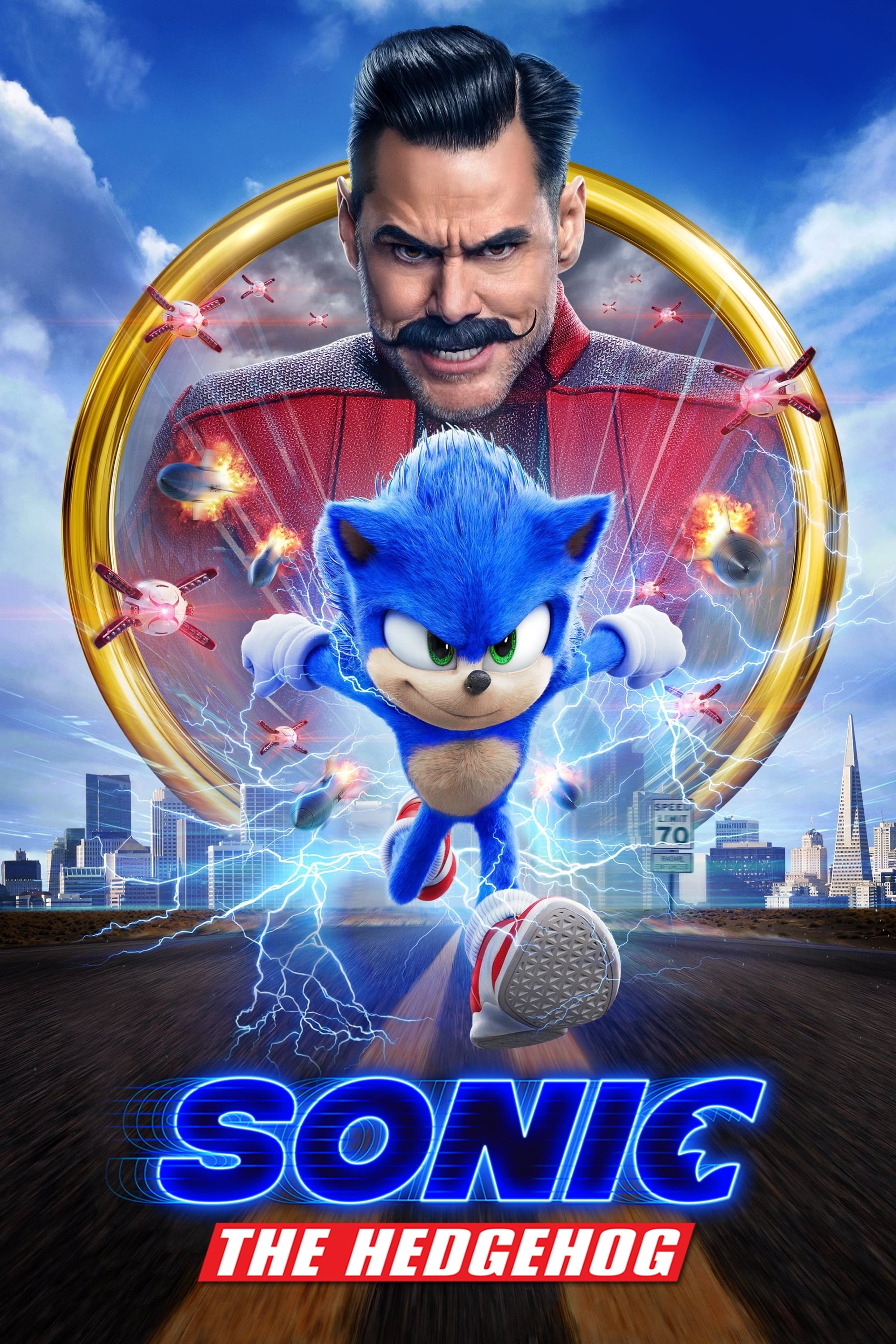 Poster za film Sonic the Hedgehog