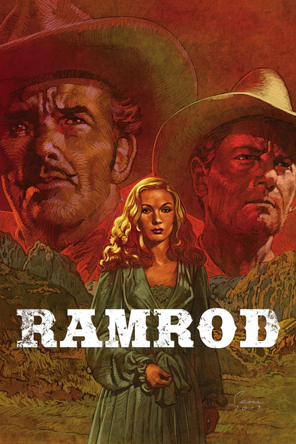 Poster za film Ramrod