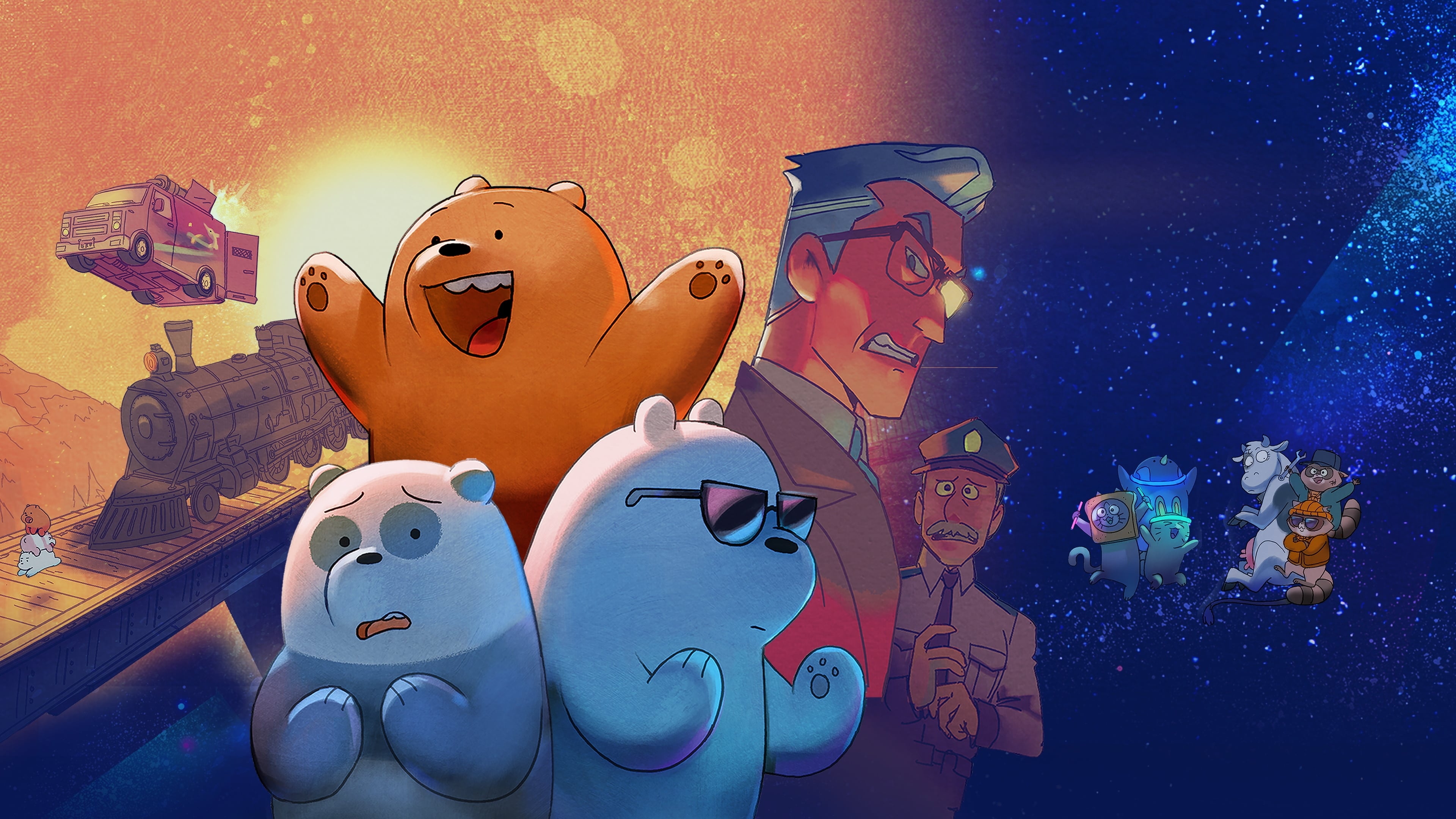 Pozadina za film We Bare Bears: The Movie
