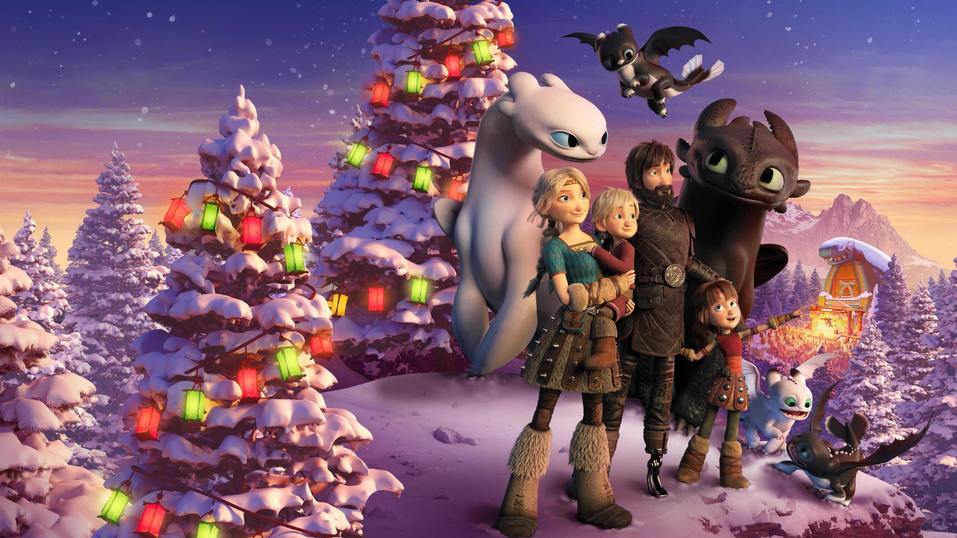Pozadina za film How to Train Your Dragon: Homecoming