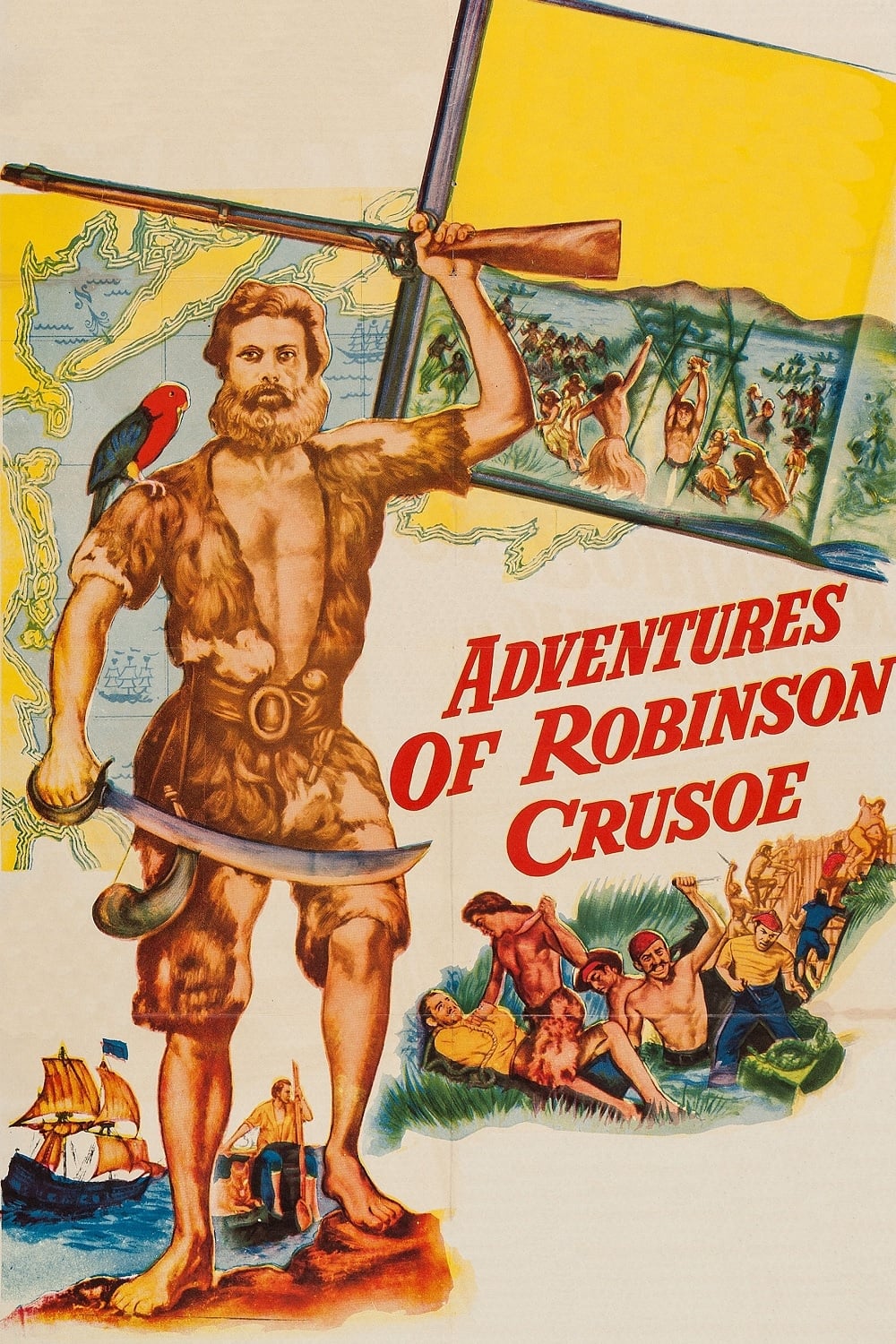 Poster za film Robinson Crusoe