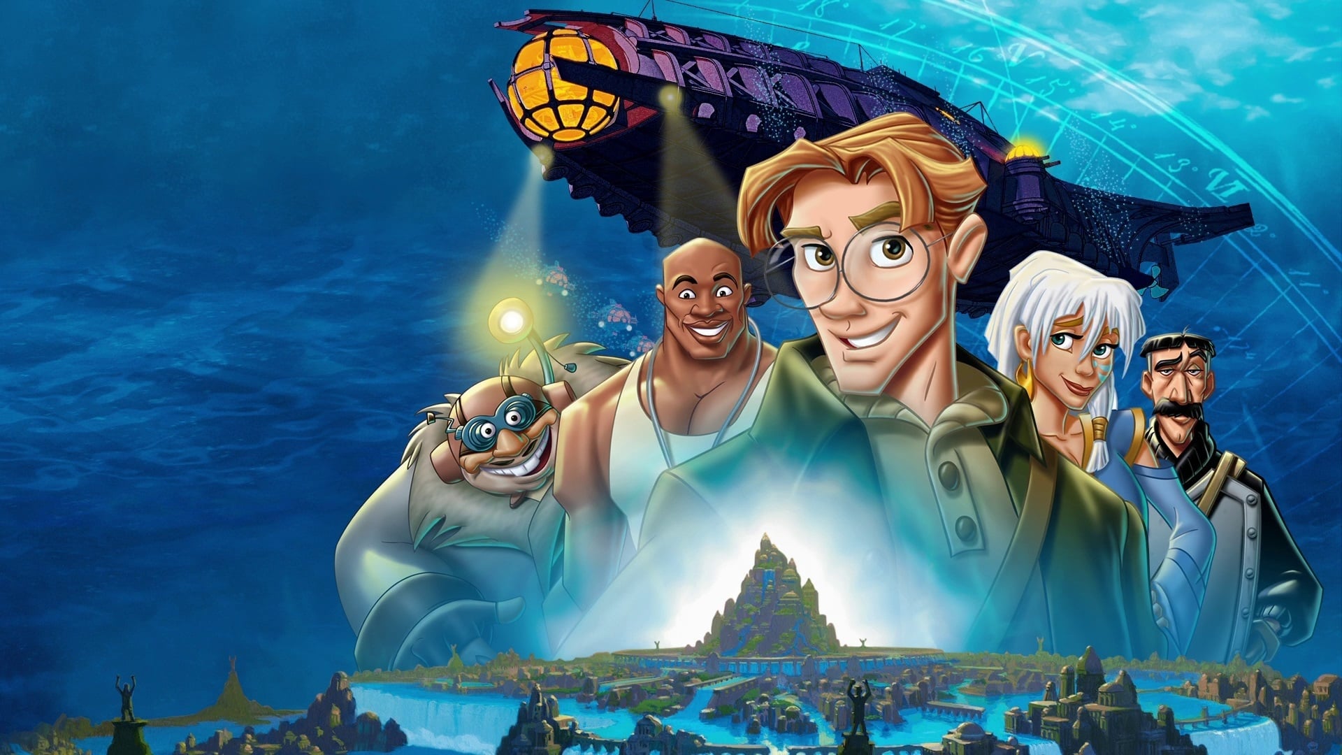 Pozadina za film Atlantis: The Lost Empire