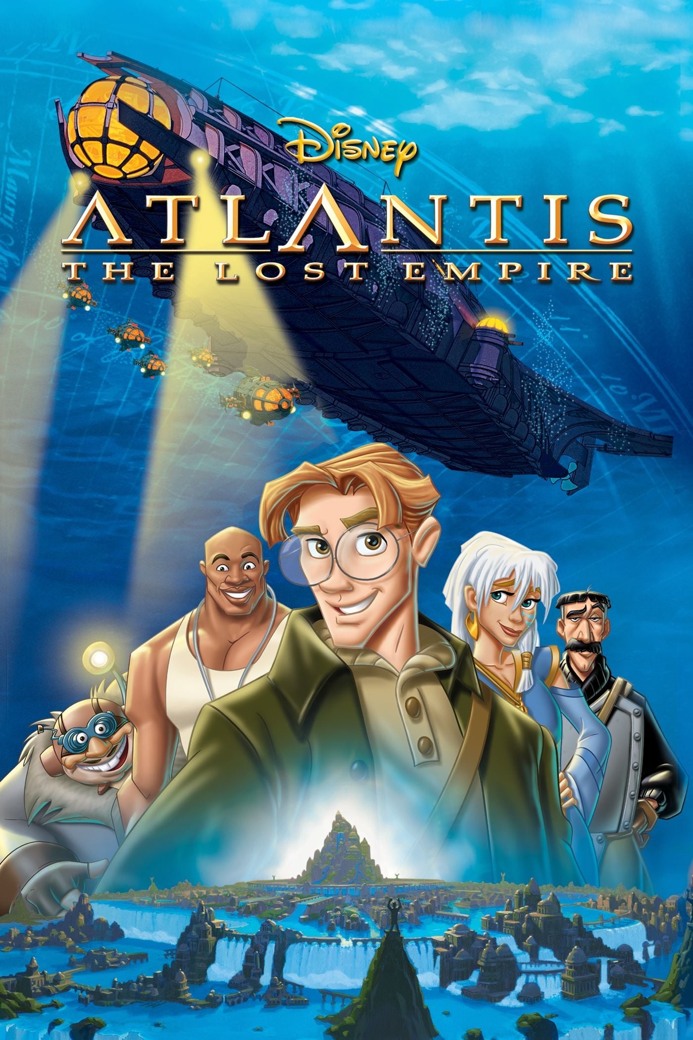 Poster za film Atlantis: The Lost Empire