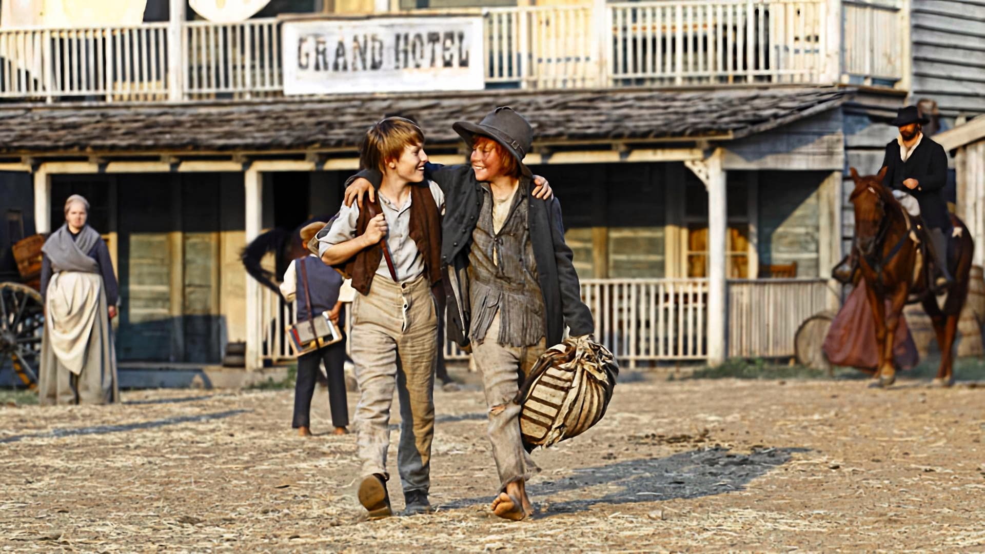 Pozadina za film The Adventures of Huck Finn