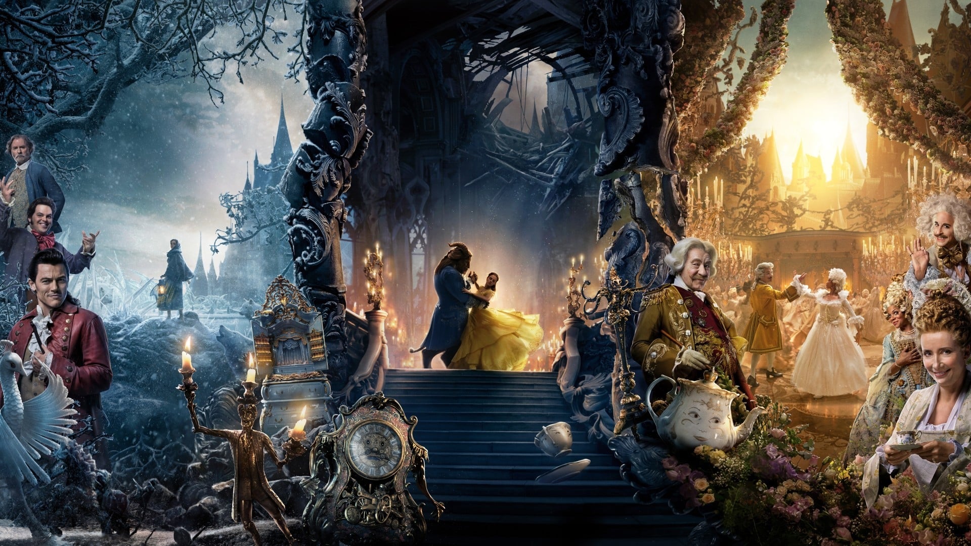 Pozadina za film Beauty and the Beast