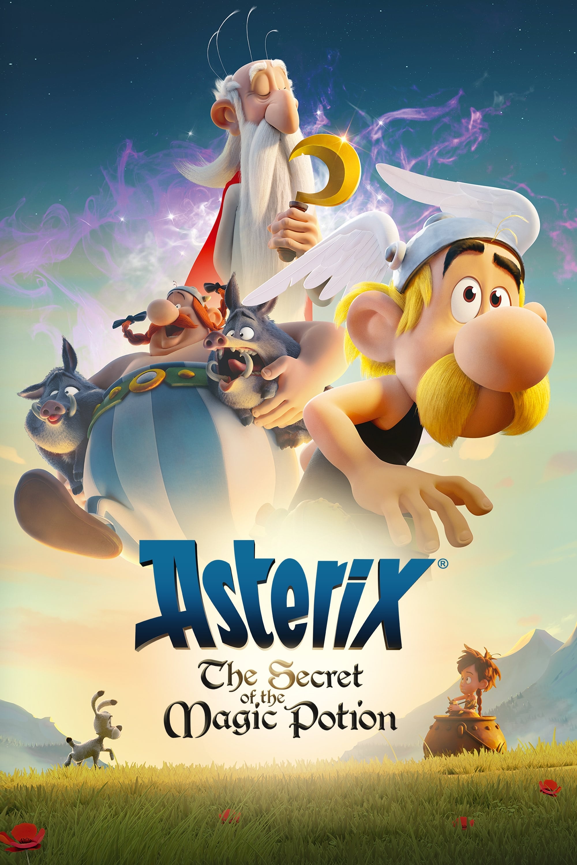 Poster za film Asterix: The Secret of the Magic Potion