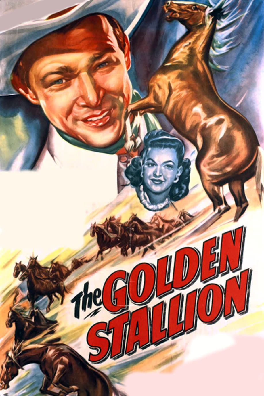 Poster za film The Golden Stallion